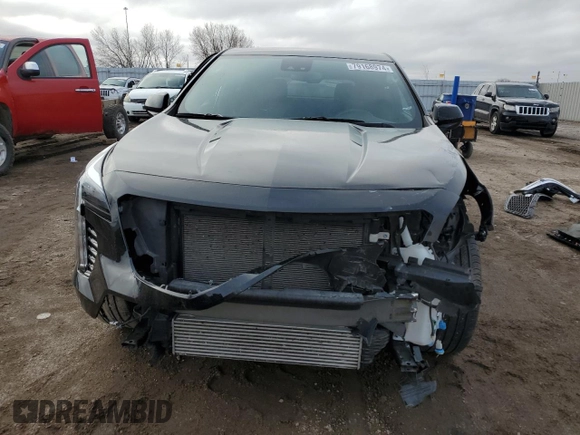 2022 Cadillac XT4 AWD Luxury with VIN 1GYFZBR40NF108540, listed as a Copart auction lot 79168974 with 19,202 mi miles and Salvage Title. Bid and sale history available at carsss.com. Image 5.
