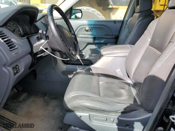 2004 Honda Pilot EX with VIN 2HKYF18614H575099, listed as a Copart auction lot 47762205 with 184,607 mi miles and Salvage Title. Bid and sale history available at carsss.com. Image 7.