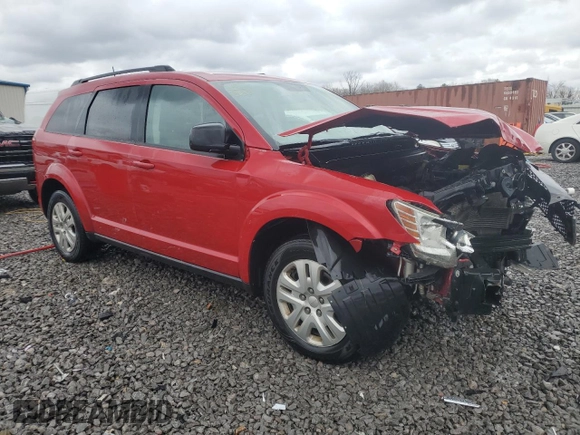 2016 Dodge Journey American Value with VIN 3C4PDCAB7GT223489, listed as a Copart auction lot 47780555 with 135,877 mi miles and Salvage Title. Bid and sale history available at DreamBid. Image 4.