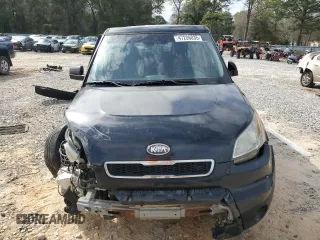 2011 Kia Soul + with VIN KNDJT2A22B7345581, listed as a Copart auction lot 47206035 with 0 mi miles and Salvage Title. Bid and sale history available at carsss.com. Image 5.