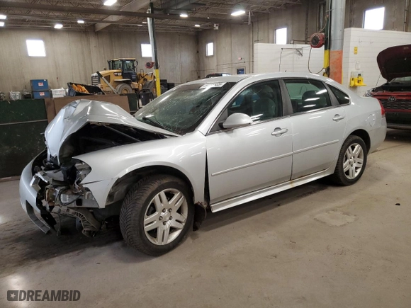 2012 Chevrolet Impala LT Fleet with VIN 2G1WG5E33C1225889, listed as a Copart auction lot 49155805 with 0 mi miles and Salvage Title. Bid and sale history available at carsss.com. Image 1.