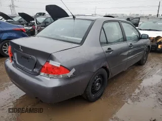2006 Mitsubishi Lancer ES with VIN JA3AJ26E76U073804, listed as a Copart auction lot 86088794 with 135,511 mi miles and Salvage Title. Bid and sale history available at carsss.com. Image 3.
