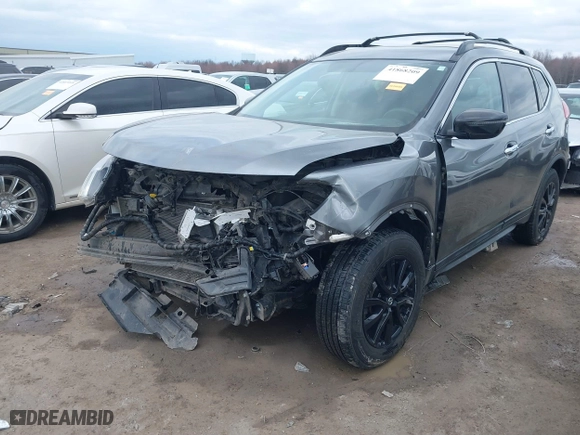 2017 Nissan Rogue SV with VIN 5N1AT2MV6HC830212, listed as a IAAI auction lot 41868209 with 48,152 mi miles. Bid and sale history available at carsss.com. Image 18.