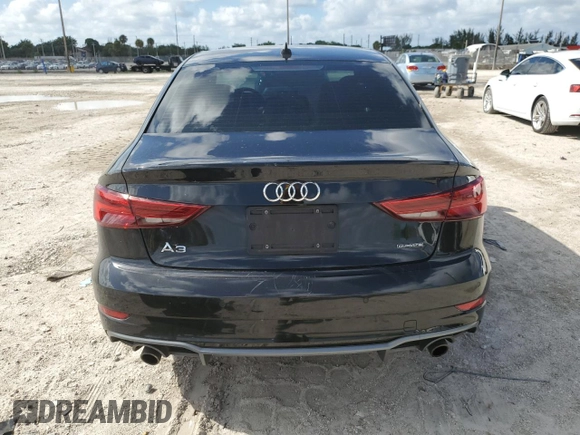 2019 Audi A3 Sedan S line Premium Plus with VIN WAUJEHFF7KA081668, listed as a Copart auction lot 59511684 with 88,360 mi miles and Non Repairable. Bid and sale history available at carsss.com. Image 6.