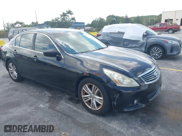 2013 Infiniti G37 Sedan Journey with VIN JN1CV6AP9DM711338, listed as a IAAI auction lot 42113221 with 153,049 mi miles. Bid and sale history available at carsss.com. Image 1.