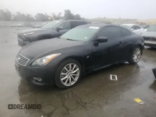 2014 Infiniti Q60 Coupe Journey with VIN JN1CV6EK9EM110835, listed as a Copart auction lot 43570505 with 84,289 mi miles and Salvage Title. Bid and sale history available at carsss.com. Image 1.