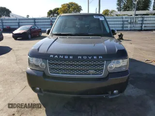 2010 Land Rover Range Rover HSE z VIN SALME1D48AA317504, wystawiony jako Copart lot #86007894 z przebiegiem 116 775 mil mil oraz Czysty tytuł • Clean title. Historia ofert i sprzedaży dostępna na DreamBid. Obrazek 5.