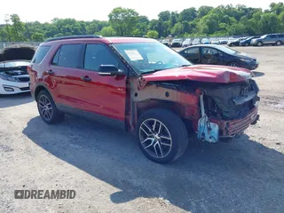 2016 Ford Explorer Sport z VIN 1FM5K8GT6GGC53206, wystawiony jako IAAI lot #42462931 z przebiegiem 172 760 mil mil oraz . Historia ofert i sprzedaży dostępna na DreamBid. Obrazek 1.