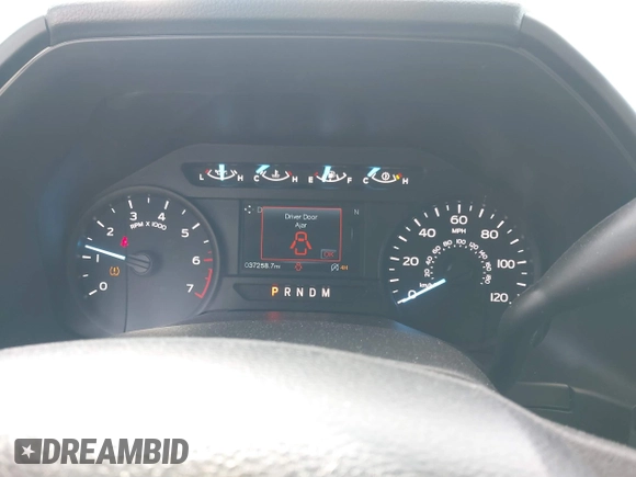 2020 Ford F-150 XL with VIN 1FTEX1EP3LKF50220, listed as a IAAI auction lot 41362614 with 37,258 mi miles. Bid and sale history available at carsss.com. Image 7.