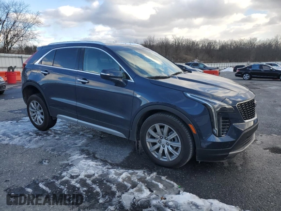 2021 Cadillac XT4 AWD Premium Luxury with VIN 1GYFZDR4XMF007080, listed as a Copart auction lot 87943335 with 36,379 mi miles and Salvage Title. Bid and sale history available at carsss.com. Image 4.