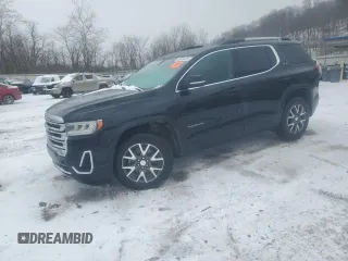 2021 GMC Acadia SLE z VIN 1GKKNKLA0MZ156426, wystawiony jako Copart lot #45918435 z przebiegiem 84 702 mil mil oraz Szkoda całkowita • Salvage title. Historia ofert i sprzedaży dostępna na DreamBid. Obrazek 1.