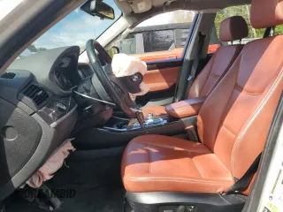 2013 BMW X3 xDrive28i with VIN 5UXWX9C59D0A13581, listed as a Copart auction lot 52074475 with Not Provided miles and Salvage Title. Bid and sale history available at DreamBid. Image 7.