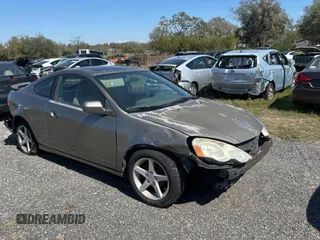 2003 Acura RSX with VIN JH4DC54873S002163, listed as a Copart auction lot 47270335 with 999,999 mi miles and Salvage Title. Bid and sale history available at carsss.com. Image 1.