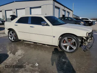 2006 Chrysler 300 C with VIN 2C3LA63H96H108723, listed as a Copart auction lot 48159225 with 188,637 mi miles and Salvage Title. Bid and sale history available at carsss.com. Image 4.