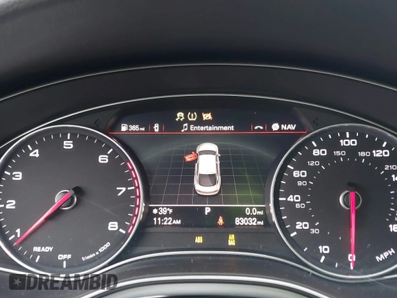 2016 Audi A7 3.0 Premium Plus with VIN WAUWGAFCXGN075389, listed as a IAAI auction lot 41285994 with 83,032 mi miles. Bid and sale history available at carsss.com. Image 7.