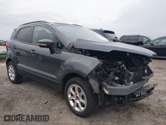 2021 Ford EcoSport SE with VIN MAJ3S2GE6MC403950, listed as a IAAI auction lot 41606208 with 50,581 mi miles and . Bid and sale history available at DreamBid. Image 1.