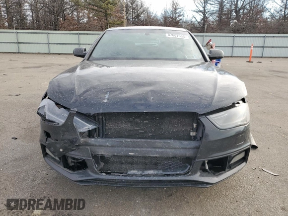 2016 Audi S4 Premium Plus with VIN WAUBGAFL3GA001706, listed as a Copart auction lot 87607535 with 125,466 mi miles and Salvage Title. Bid and sale history available at carsss.com. Image 5.