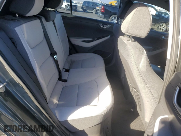 2022 Hyundai Ioniq Blue with VIN KMHC65LC2NU281311, listed as a Copart auction lot 44138945 with 58,466 mi miles and Salvage title. Bid and sale history available at DreamBid. Image 10.