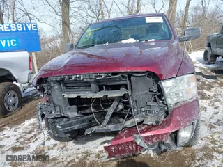 2018 Ram 1500 Express with VIN 1C6RR7FT1JS135489, listed as a IAAI auction lot 41612141 with 35,792 mi miles. Bid and sale history available at carsss.com. Image 13.