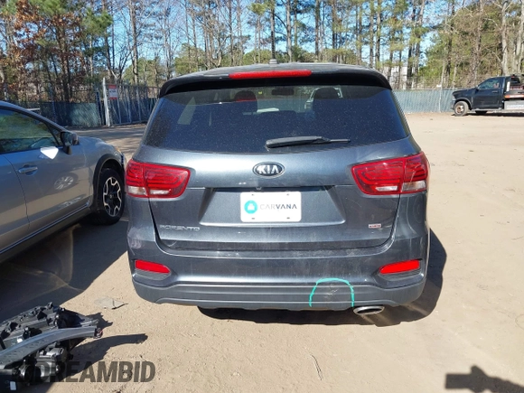 2020 Kia Sorento LX with VIN 5XYPG4A34LG646554, listed as a IAAI auction lot 41760251 with 57,005 mi miles. Bid and sale history available at carsss.com. Image 17.