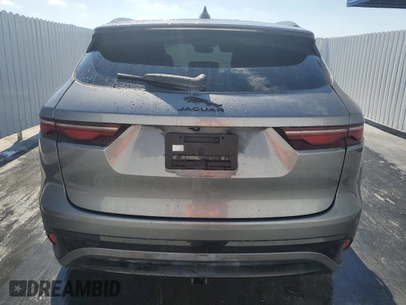 2024 Jaguar F-Pace R-Dynamic S with VIN SADCT2EX8RA739764, listed as a Copart auction lot 53101115 with 27,885 mi miles and Non repairable. Bid and sale history available at DreamBid. Image 6.