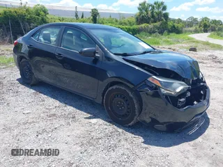 2016 Toyota Corolla L with VIN 2T1BURHE5GC535696, listed as a IAAI auction lot 42605532 with 128,165 mi miles and . Bid and sale history available at DreamBid. Image 1.