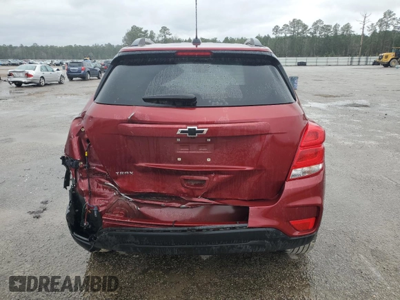 2022 Chevrolet Trax LT with VIN KL7CJLSM1NB505324, listed as a Copart auction lot 45514875 with 16,030 mi miles and Salvage Title. Bid and sale history available at carsss.com. Image 6.
