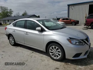 2019 Nissan Sentra SV with VIN 3N1AB7AP9KY314132, listed as a Copart auction lot 51161035 with 135,727 mi miles and Salvage Title. Bid and sale history available at carsss.com. Image 4.