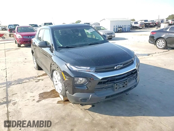 2022 Chevrolet TrailBlazer LS with VIN KL79MMS26NB130021, listed as a Copart auction lot 75331524 with 38,438 mi miles and Clean Title. Bid and sale history available at carsss.com. Image 14.