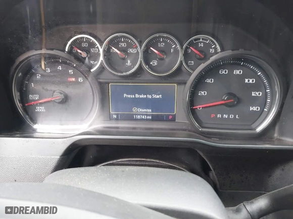 2021 Chevrolet Silverado 1500 LT with VIN 3GCPWCED8MG186057, listed as a IAAI auction lot 41624737 with 118,743 mi miles. Bid and sale history available at carsss.com. Image 7.
