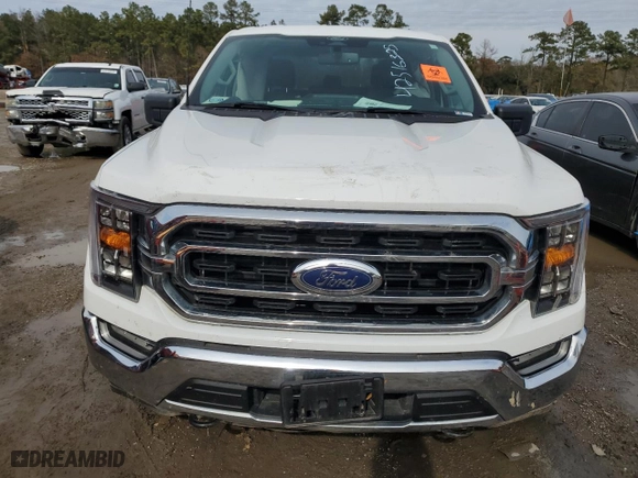 2022 Ford F-150 XL with VIN 1FTFW1E85NKE84546, listed as a Copart auction lot 42516325 with 42,509 mi miles and Salvage Title. Bid and sale history available at carsss.com. Image 5.