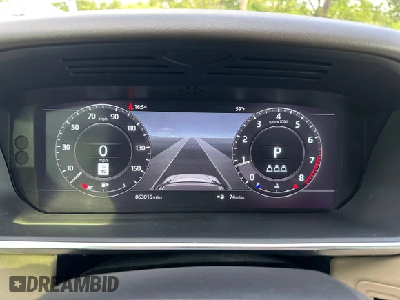 2019 Land Rover Range Rover Sport HSE with VIN SALWR2RV2KA845903, listed as a Copart auction lot 59630335 with 63,016 mi miles and Clean title. Bid and sale history available at DreamBid. Image 8.