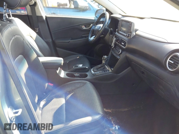 2019 Hyundai Kona Limited with VIN KM8K3CA58KU251819, listed as a IAAI auction lot 41811078 with 62,171 mi miles and . Bid and sale history available at DreamBid. Image 5.