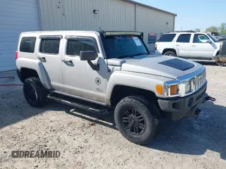 2006 Hummer H3 with VIN 5GTDN136X68328716, listed as a IAAI auction lot 41928008 with 216,569 mi miles. Bid and sale history available at carsss.com. Image 1.