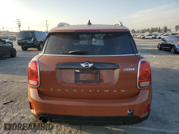 2017 MINI Countryman Cooper with VIN WMZYS7C32H3E07181, listed as a Copart auction lot 83219184 with 75,046 mi miles and Salvage title. Bid and sale history available at DreamBid. Image 6.