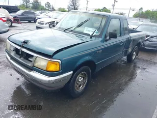 1997 Ford Ranger XL with VIN 1FTCR14A6VTA51245, listed as a IAAI auction lot 41807907 with 239,124 mi miles. Bid and sale history available at carsss.com. Image 2.