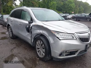 2015 Acura MDX Technology z VIN 5FRYD4H40FB009747, wystawiony jako IAAI lot #42322667 z przebiegiem 109 218 mil mil oraz . Historia ofert i sprzedaży dostępna na DreamBid. Obrazek 1.