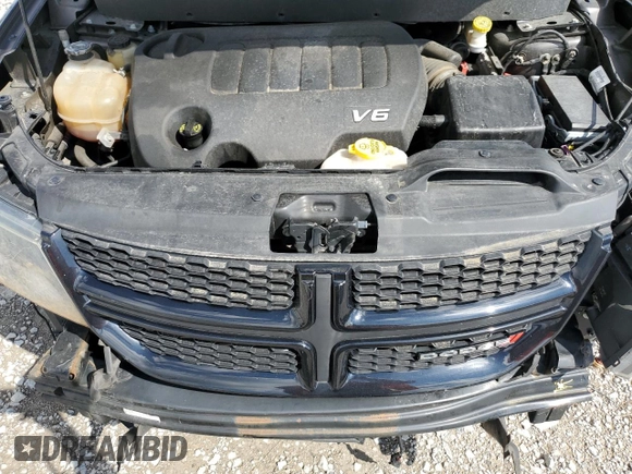 2017 Dodge Journey SXT z VIN 3C4PDDBG3HT703935, wystawiony jako Copart lot #57620915 z przebiegiem 126 915 mil mil oraz Szkoda całkowita • Salvage title. Historia ofert i sprzedaży dostępna na DreamBid. Obrazek 12.