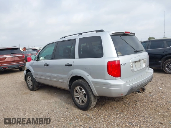 2003 Honda Pilot EX with VIN 2HKYF18623H576163, listed as a IAAI auction lot 41948133 with 244,516 mi miles and . Bid and sale history available at DreamBid. Image 14.