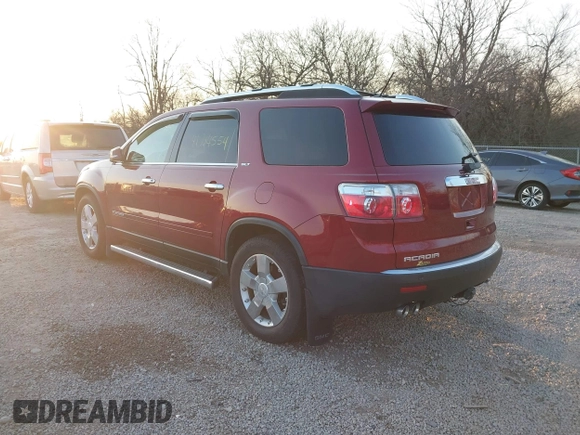 2007 GMC Acadia SLT with VIN 1GKEV337X7J140891, listed as a IAAI auction lot 41784554 with 131,221 mi miles. Bid and sale history available at carsss.com. Image 3.