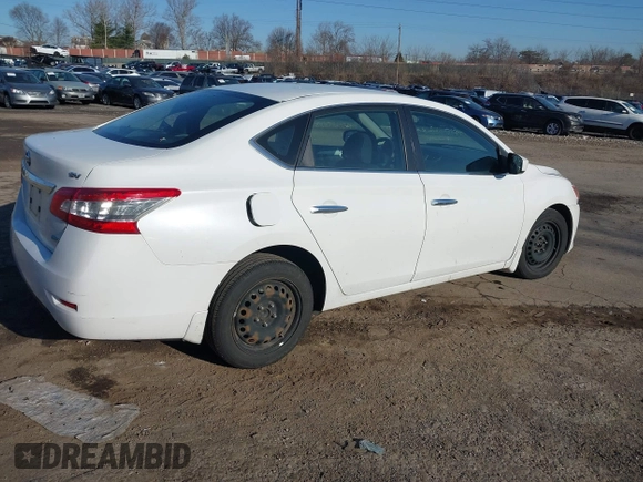 2014 Nissan Sentra SR with VIN 3N1AB7AP2EY299879, listed as a IAAI auction lot 41803279 with 150,589 mi miles and . Bid and sale history available at DreamBid. Image 4.
