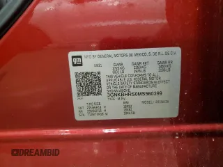 2021 Chevrolet Blazer LT with VIN 3GNKBHRS0MS560399, listed as a Copart auction lot 58146625 with 67,355 mi miles and Salvage title. Bid and sale history available at DreamBid. Image 13.