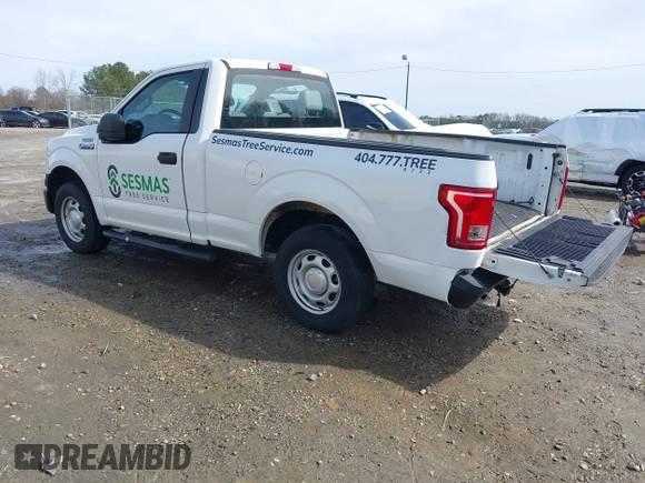 2017 Ford F-150 XL with VIN 1FTMF1C85HFC36014, listed as a IAAI auction lot 41577407 with 141,180 mi miles. Bid and sale history available at carsss.com. Image 3.
