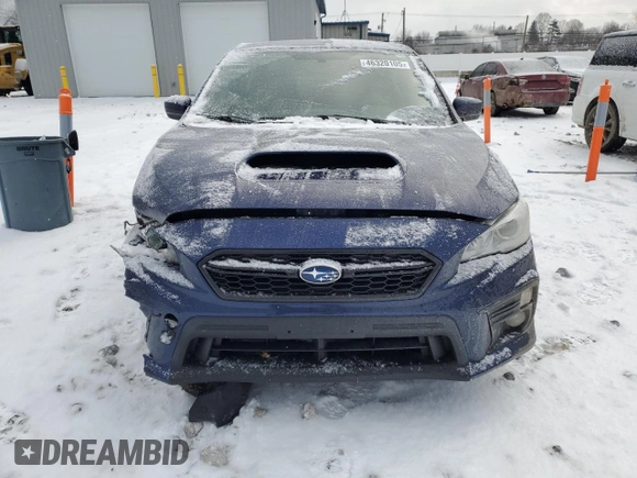 2020 Subaru WRX Premium with VIN JF1VA1B63L9821917, listed as a Copart auction lot 46320105 with 62,568 mi miles and Salvage Title. Bid and sale history available at carsss.com. Image 5.