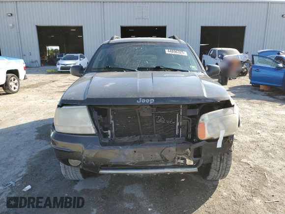 2004 Jeep Grand Cherokee Limited with VIN 1J4GW58S24C374012, listed as a Copart auction lot 44896325 with 153,978 mi miles and Salvage title. Bid and sale history available at DreamBid. Image 5.