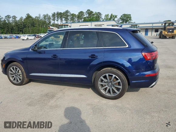 2019 Audi Q7 Premium Plus with VIN WA1LAAF70KD041884, listed as a Copart auction lot 57115355 with 57,181 mi miles and Clean title. Bid and sale history available at DreamBid. Image 2.