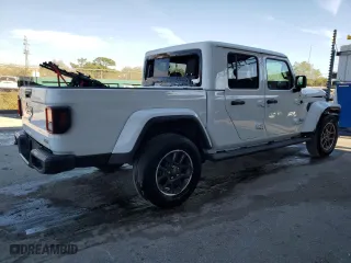 2023 Jeep Gladiator Overland with VIN 1C6HJTFG9PL535396, listed as a Copart auction lot 47459685 with 45,596 mi miles and Non Repairable. Bid and sale history available at carsss.com. Image 3.