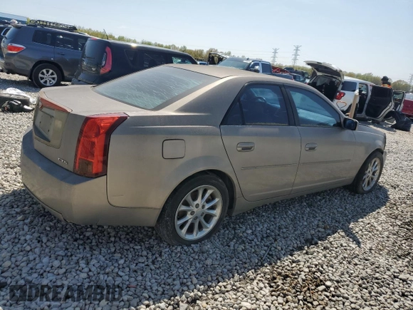 2003 Cadillac CTS with VIN 1G6DM57N730175583, listed as a Copart auction lot 51387365 with 183,098 mi miles and Salvage Title. Bid and sale history available at carsss.com. Image 3.