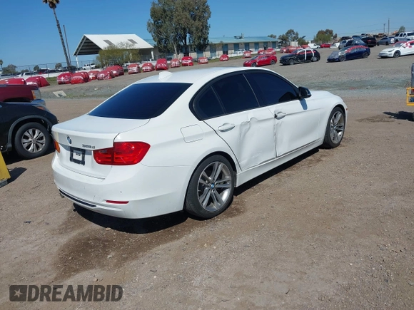 2014 BMW 3 Series 328d with VIN WBA3D3C59EK154208, listed as a IAAI auction lot 41837548 with 72,463 mi miles and . Bid and sale history available at carsss.com. Image 4.