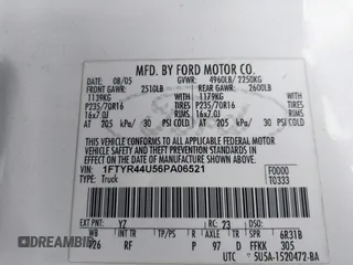 2006 Ford Ranger STX z VIN 1FTYR44U56PA06521, wystawiony jako IAAI lot #42550090 z przebiegiem 192 697 mil mil oraz . Historia ofert i sprzedaży dostępna na DreamBid. Obrazek 9.